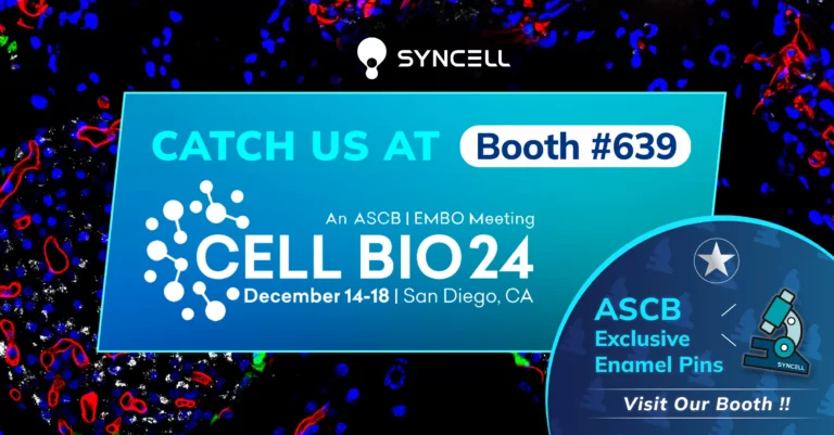 Syncell Inc attend ASCB Cell Bio 2024 from December 14-18 in San Diego, our booth number is #639.